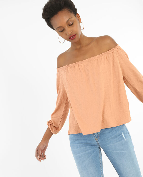 T shirt col bardot store