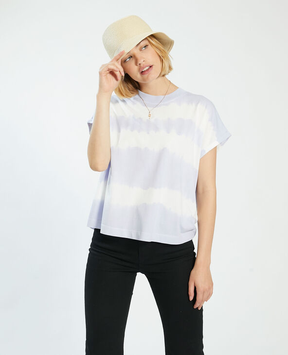 T-shirt tie and dye lilas - Pimkie
