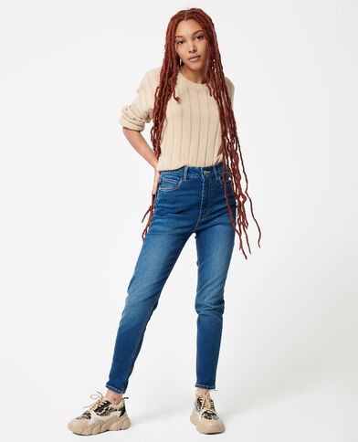 Jean skinny bleu brut - Pimkie