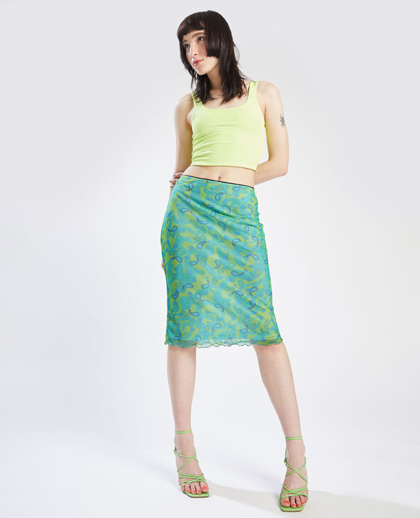 Jupe best sale droite midi