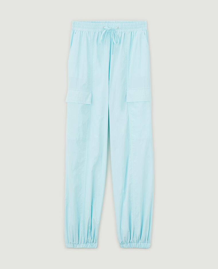 Pantalon parachute bleu clair - Pimkie