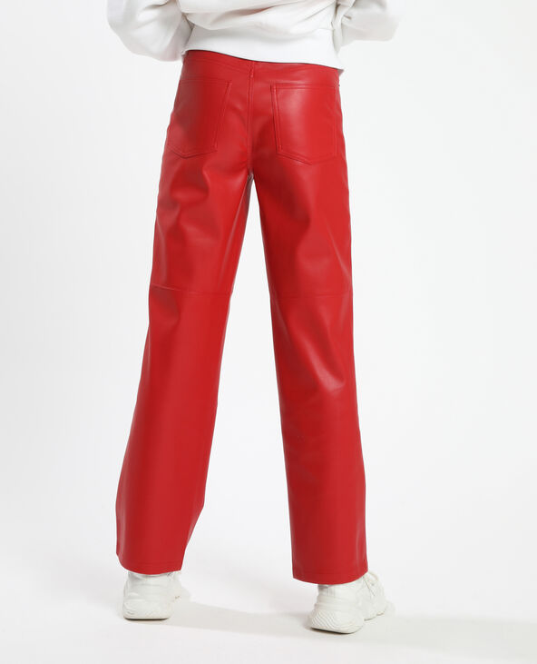 Pantalon sales imitation cuir