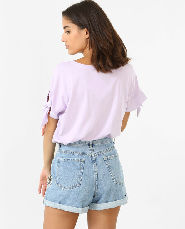 T-shirt ample lilas - Pimkie