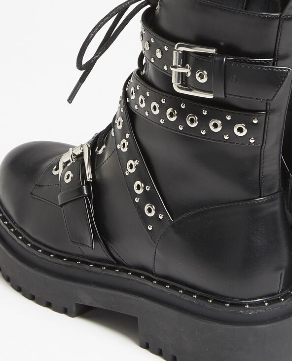 Bottines shop cloutées pimkie