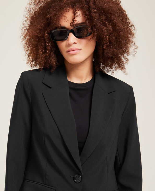 Veste blazer cintrée noir - Pimkie