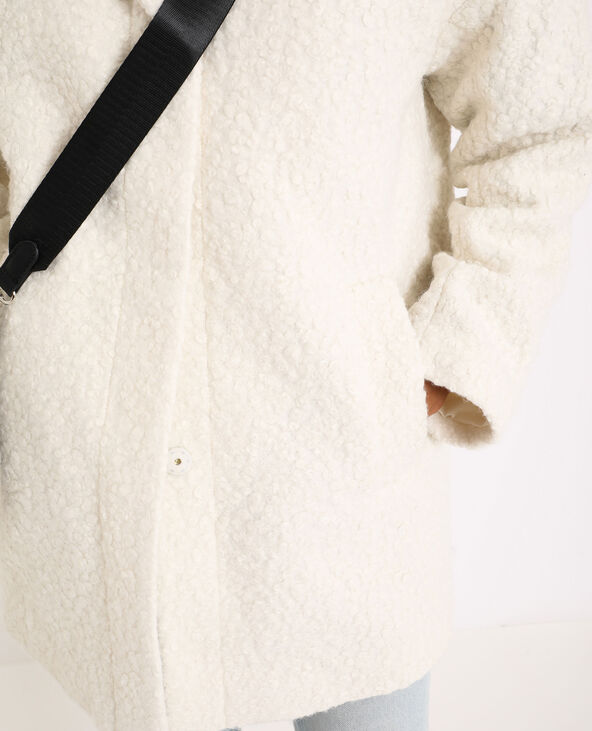 Manteau imitation mouton