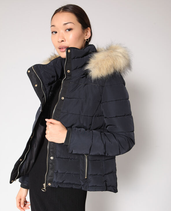 Doudoune fausse sales fourrure