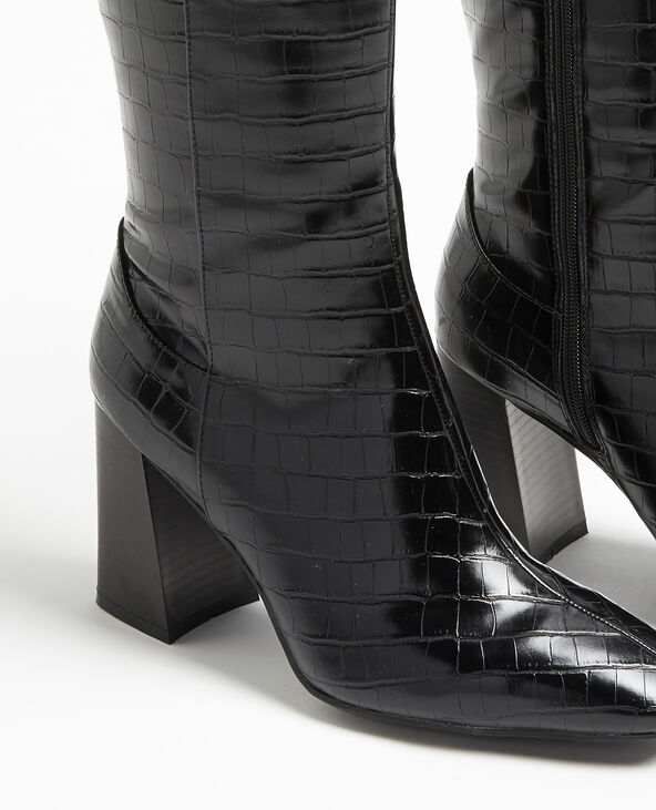 Bottes hot sale imitation croco