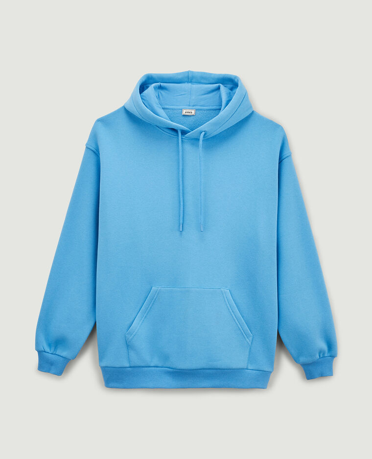 Sweat capuche bleu clair - Pimkie