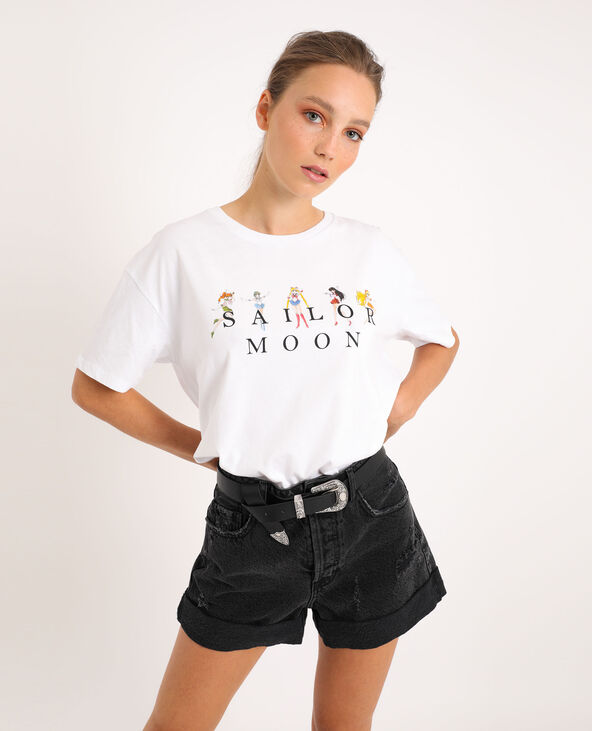 T-shirt Sailor Moon blanc - Pimkie