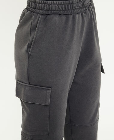 Pantalon de jogging cargo gris foncé - Pimkie