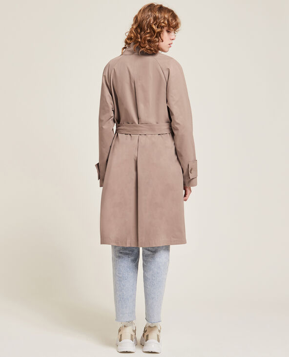 Trench droit discount