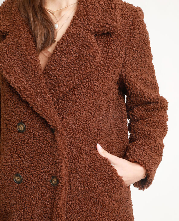 Manteau façon sales mouton