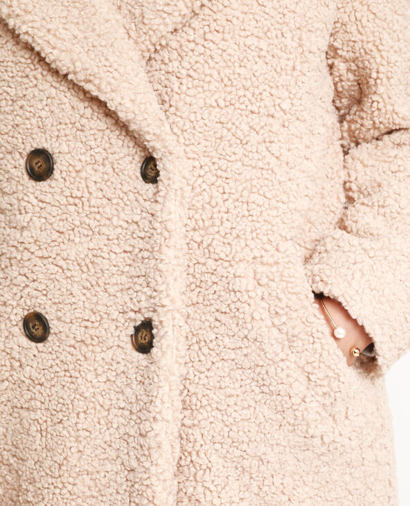 Manteau imitation hot sale peau de mouton