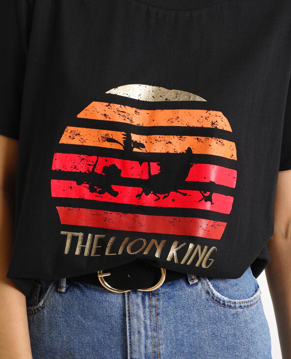 T-shirt Le Roi Lion noir - Pimkie