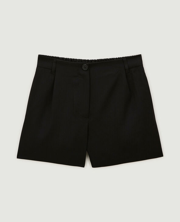 Short avec pinces noir - Pimkie