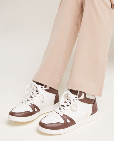 Sneakers montantes marron - Pimkie