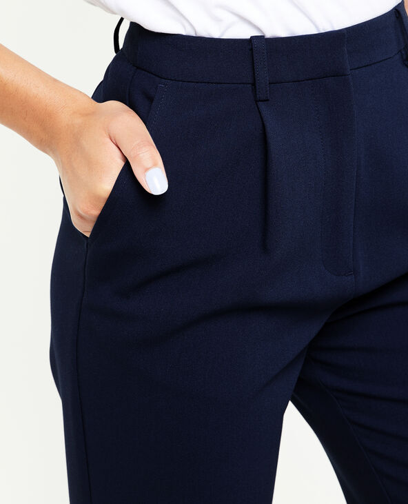 Pantalon droit city bleu marine - Pimkie