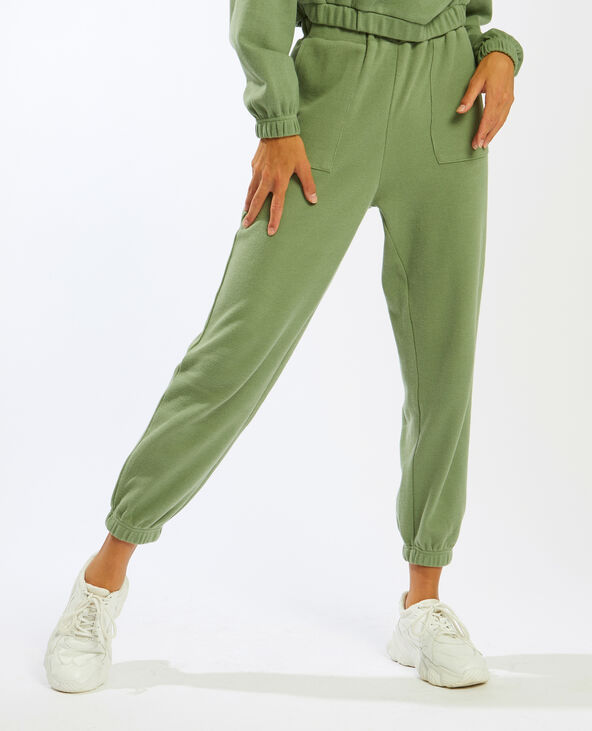 Pantalon de jogging vert de gris - Pimkie