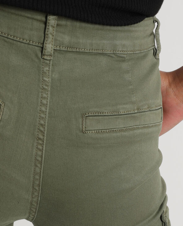 Pantalon skinny à poches taupe - Pimkie