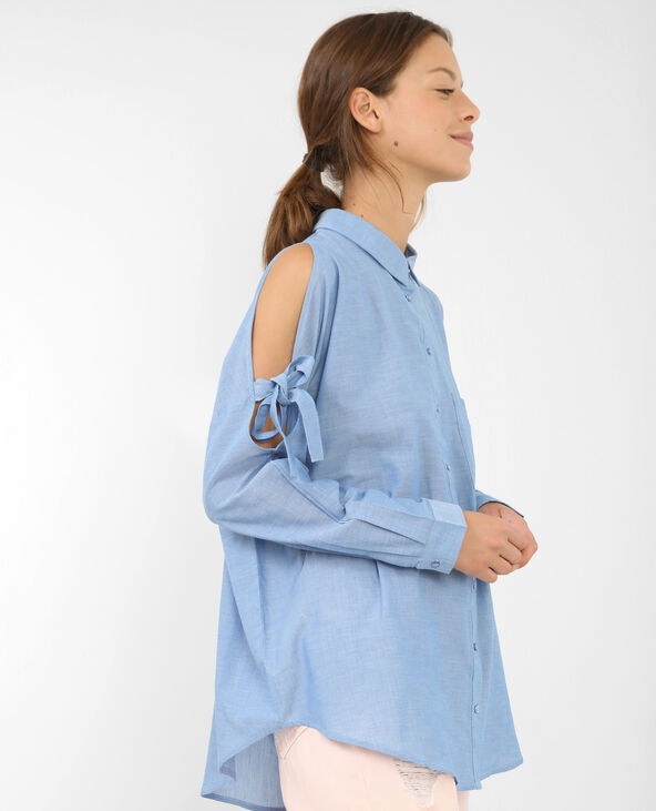 Chemise épaules dénudées sales