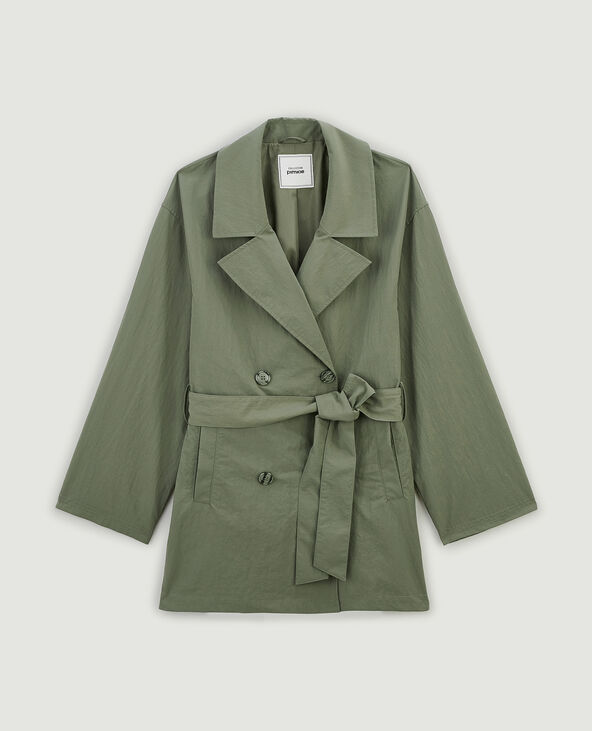 Trench court vert kaki - Pimkie