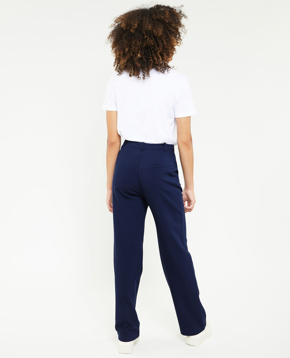 Pantalon droit city bleu marine - Pimkie