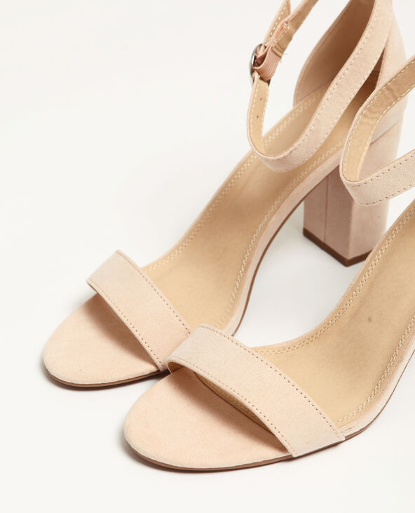 Pimkie heeled best sale sandals in nude