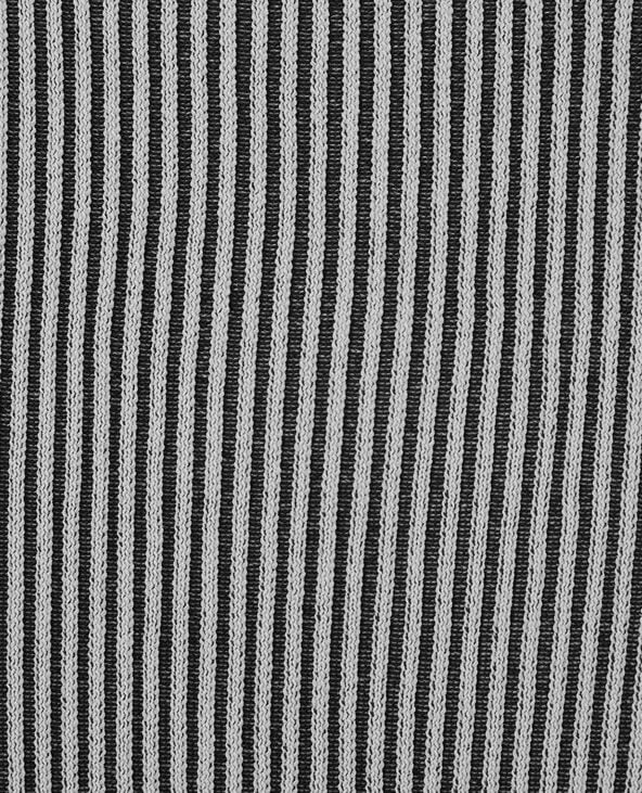 Robe longue en maille avec effet vanisé gris foncé - Pimkie