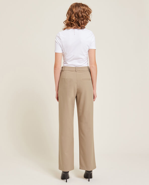 Pantalon de costume droit camel - Pimkie