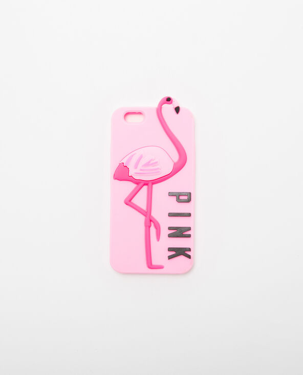 Coque compatible iPhone rose clair - Pimkie