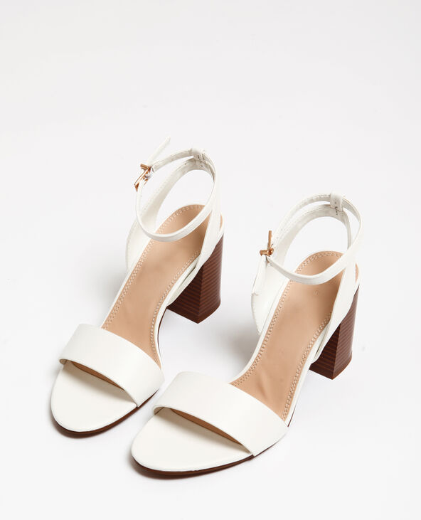 Sandales blanches blanc - Pimkie