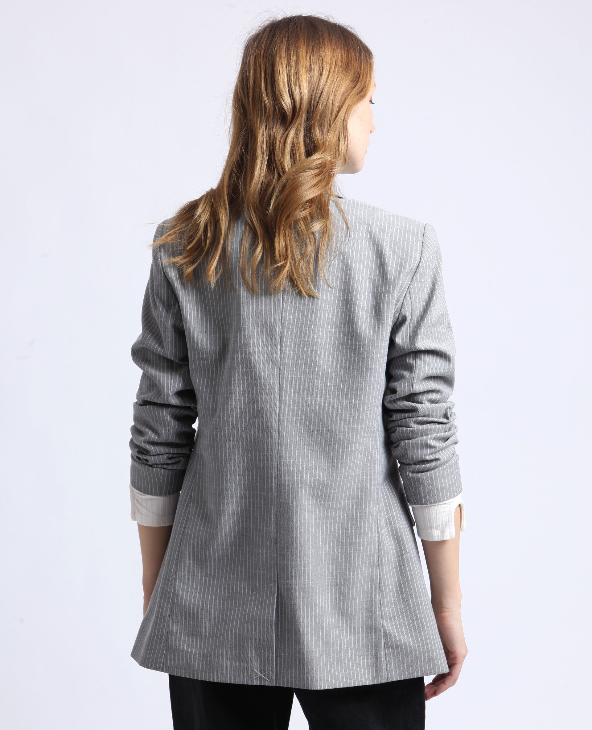 grijze blazer