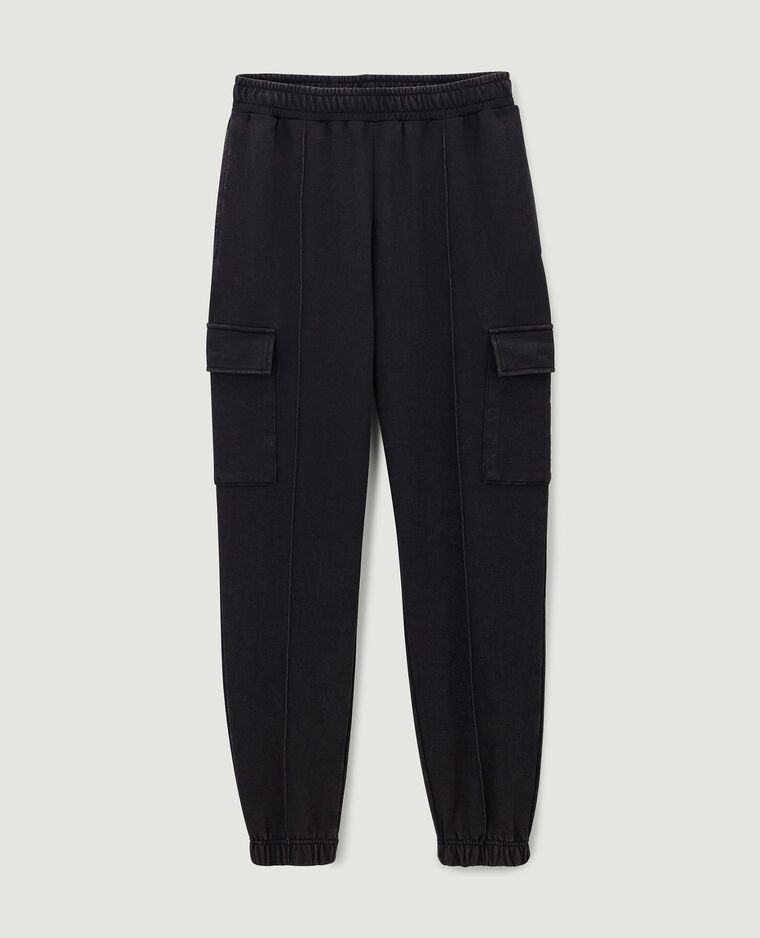 Pantalon de jogging cargo noir - Pimkie
