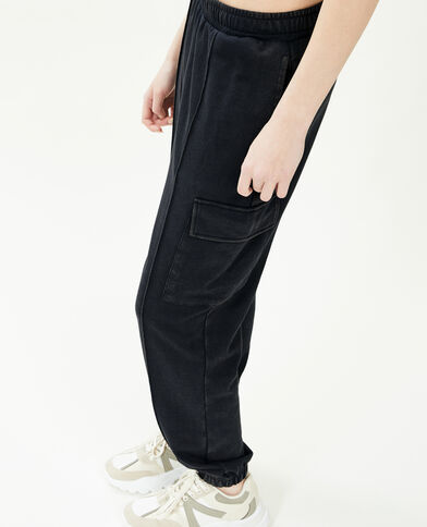 Pantalon de jogging cargo noir - Pimkie