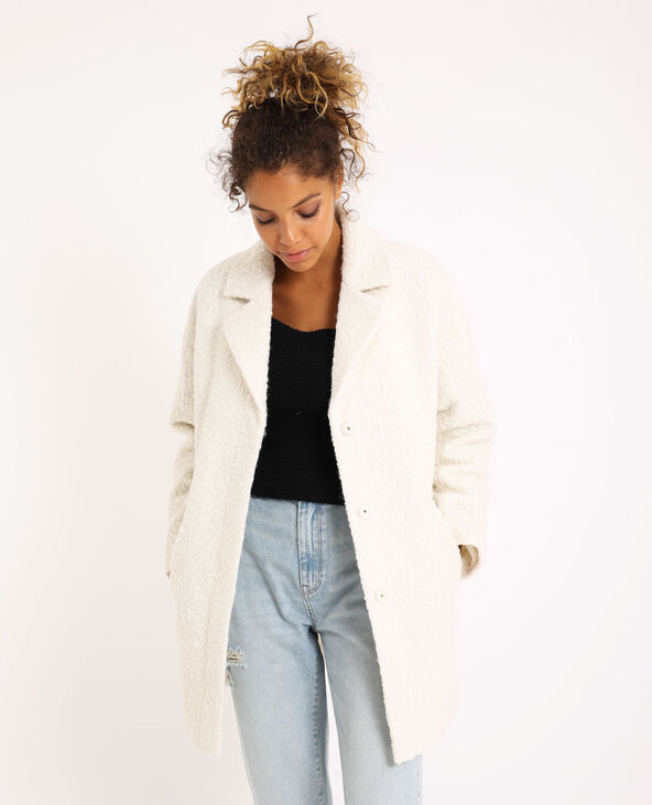 Manteau imitation top mouton pimkie