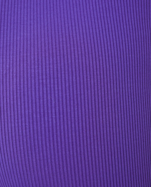 Pantalon flare côtelé violet - Pimkie