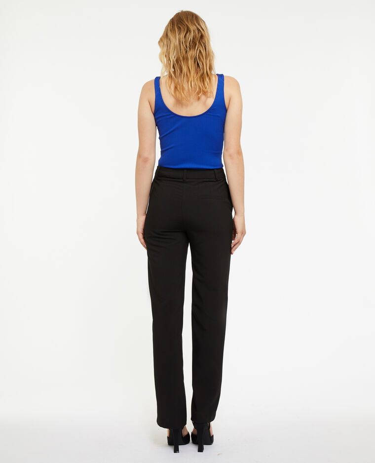Pantalon de costume droit noir - Pimkie