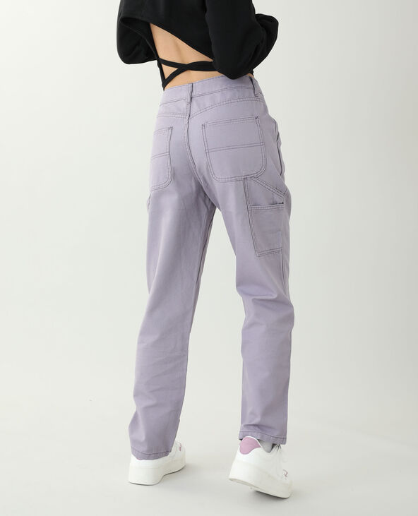 Pantalon droit violet - Pimkie