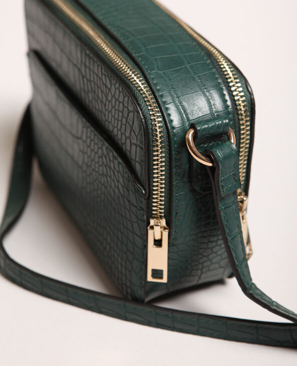 Sac vert shop croco