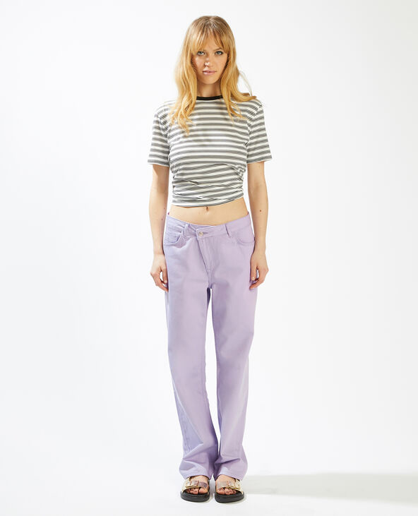 Jean baggy taille basse lilas - Pimkie