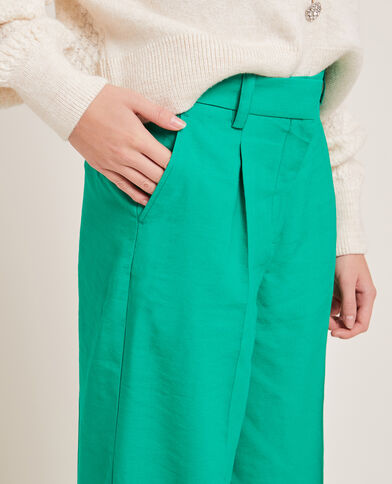 Pantalon à pinces vert - Pimkie