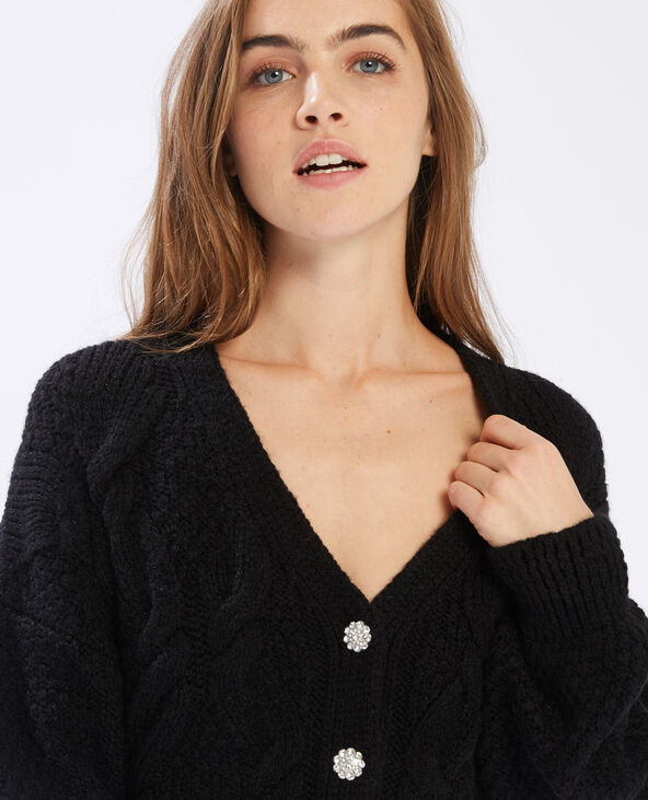 Gilet boutons strass Pimkie