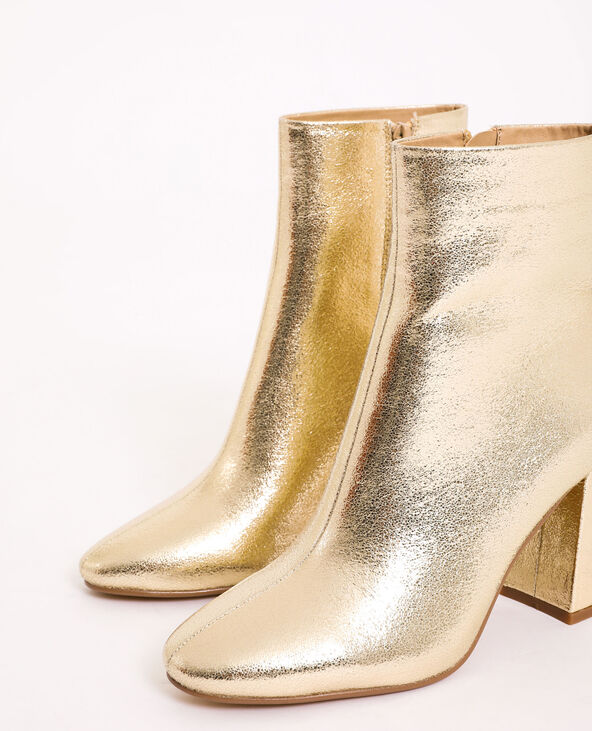 Bottines on sale plates dorees
