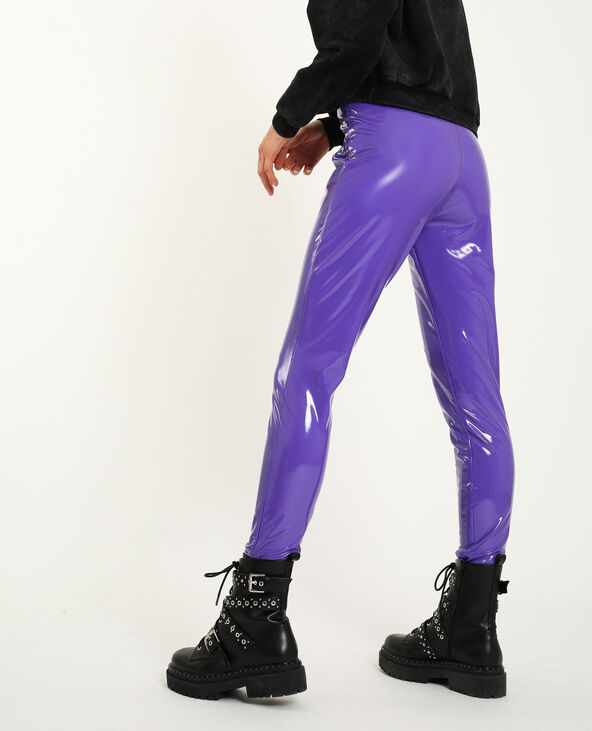 Legging vinyl violet - Pimkie