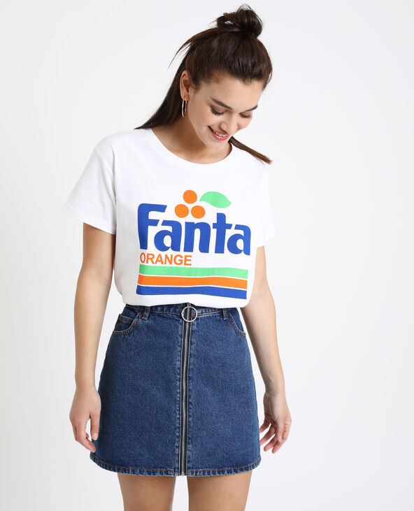 T-shirt Fanta blanc - Pimkie
