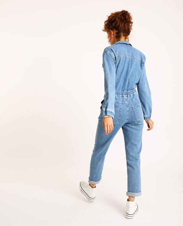 Combi en jeans discount