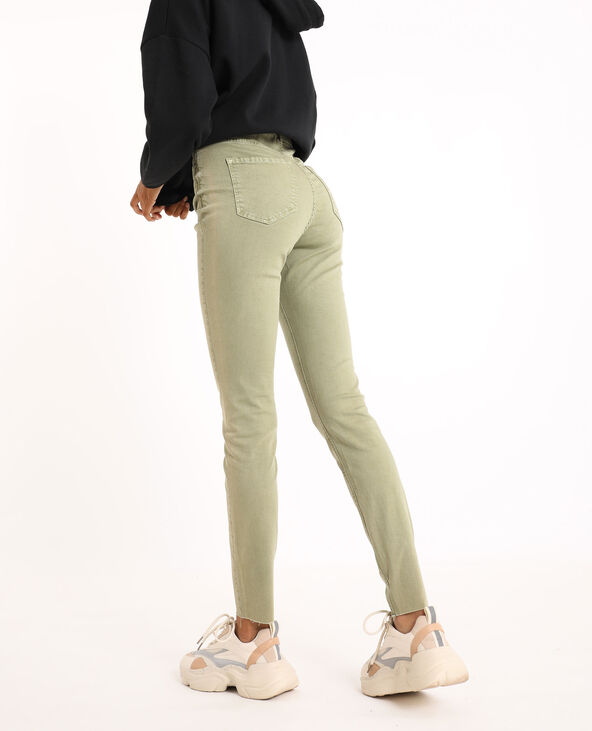 Jean skinny high waist vert de gris - Pimkie