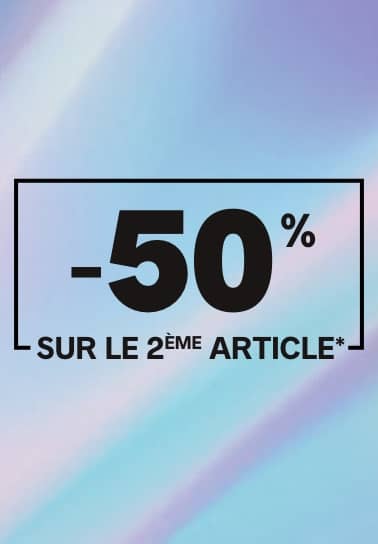 -50% sur le 2éme article - Pimkie 