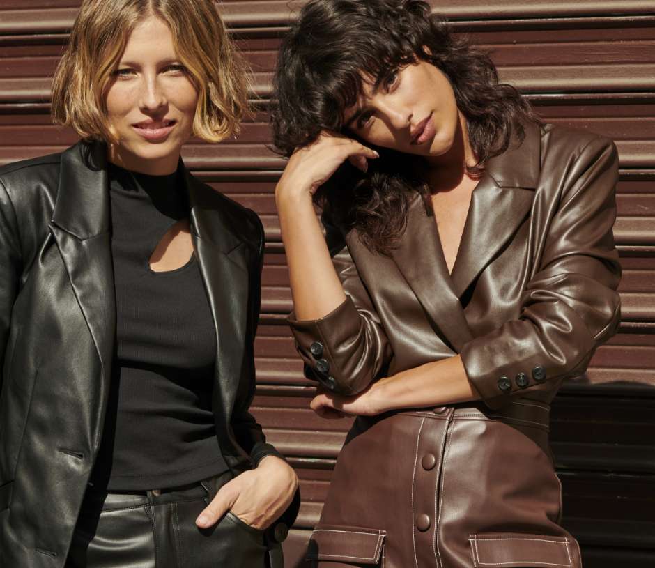 Faux cuir, vrai style